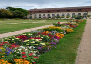 die Orangerie im Ansbacher Hofgarten. Foto: Stöckel