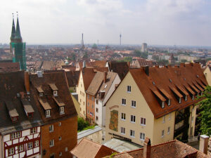 Blick über Nürnberg, Foto: Hans-Martin Goede